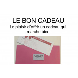 Le BON CADEAU  - un cadeau qui fait toujours plaisir  DARNET CHAUSSURES de 20€, 50€, 100€, 150€ et 200€