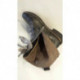 GROOVIZZ de KICKERS boot's ou chaussures montantes en cuir noir gris