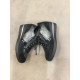 MEPHISTO BASKET PATRIZIA chaussures à lacets et zip confortables femme CUIR NUBUCK argent/noir