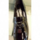 Mocassin de JB MARTIN en cuir vernis noir PASCO avec pompons