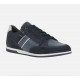 Baskets ou sneakers pour homme de GEOX confortable design en cuir/nubuck Bleu Marine avec lacet +zip RENAN