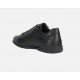 Baskets ou sneakers pour homme de GEOX confortable design en Cuir Noir lisse lacet +zip TIMOTHY
