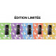 COLORFUL Lacets 120cm ou 90 cm SLIWILS - embout métallique Rayures Multicolores Édition Limitée