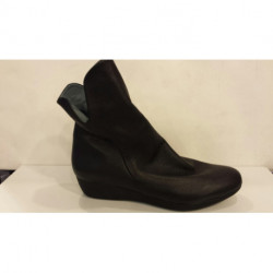 Bottine de ARCUS en cuir noir souple ALESIA