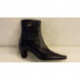 boot's OLYMPE de JB MARTIN en cuir noir ou gris bout effilé tout cuir