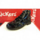 KICK COL de KICKERS en cuir vernis noir bottine lacet emblématique la légende de kickers