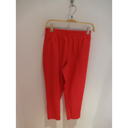 pantalon - Saint Charles - rouge - fabrication française - taille élastique -