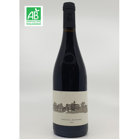 COSTIÈRES DE NÎMES ROUGE BIO2018 CHÂTEAU DE MONTFRIN 75cl COSTIÈRES DE NÎMES ROUGE BIO2018 CHÂTEAU DE MONTFRIN 75cl