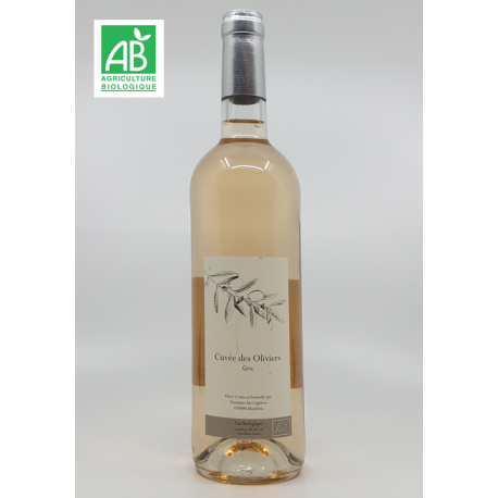 VIN DE FRANCE CUVEE DES OLIVIERS ROSE BIO CHATEAU DE MONTFRIN VIN DE FRANCE CUVEE DES OLIVIERS ROSE BIO CHATEAU DE MONTFRIN