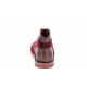 ORILEGEND BORDEAUX VIOLET METALLISE mi montant lacet KICKERS