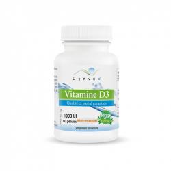 DYNVEO - Vitamine D3 végétale 1000 Ul - 60 gélules