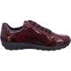 Basket ARA 26302-80 lacet + Zip HIGH SOFT  MERANO  cuir vernis Lack Murano chianti Rouge