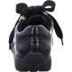 Baskets OSAKA de ARA cuir vernis Lack noir œillet métal doré lacet + zip 44587 High- Soft tendances