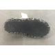 Mule d'interieur plate façon ANAIS 101 LEOPARD chaîne mocassin coup de pied