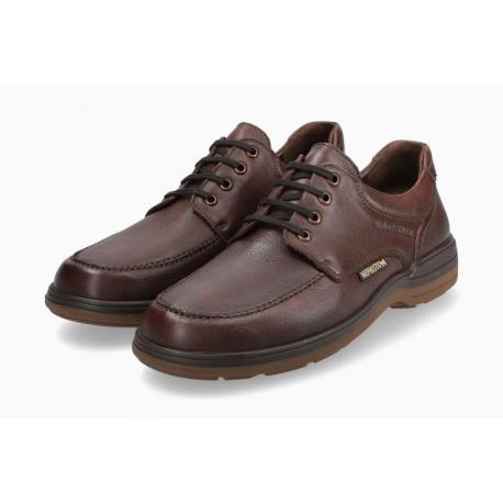 Sport chic MEPHISTO Cuir Marron a lacet DOUK semelle amovible