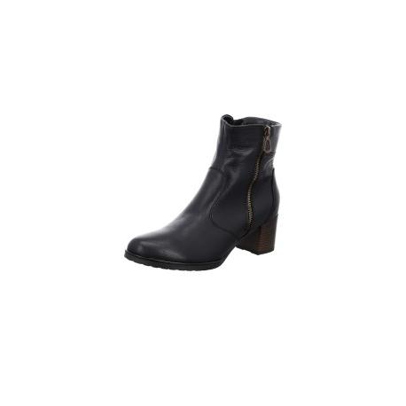 Bottines FLORENZ 16974-71 Noir  Bottines féminines à talon bloc intérieur douillet