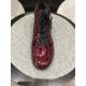 Basket montante ARA 26306  lacet + Zip HIGH SOFT  MERANO  cuir vernis Lack Murano chianti noir/bordeaux rouge