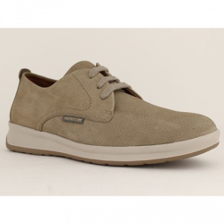 Chaussures sport MEPHISTO LESTER Chaussures hommes lacet nubuck. Taupe beige