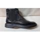 BOTTINE CHELSEA D745WD GEOX en cuir noir/clous semelle épaisse D PRESTYN B