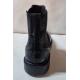 BOTTINE CHELSEA D745WD GEOX en cuir noir/clous semelle épaisse D PRESTYN B