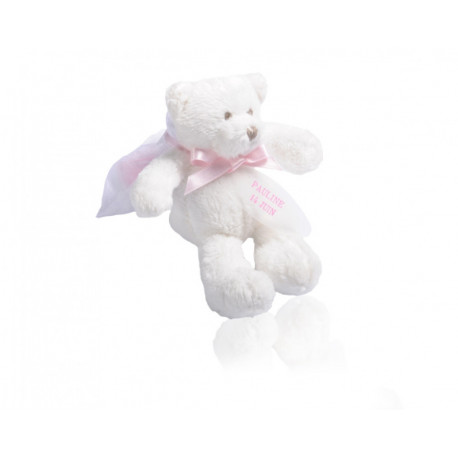 ours peluche blanc