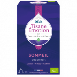 DEVA Tisane Emotion Sommeil aux élixirs floraux