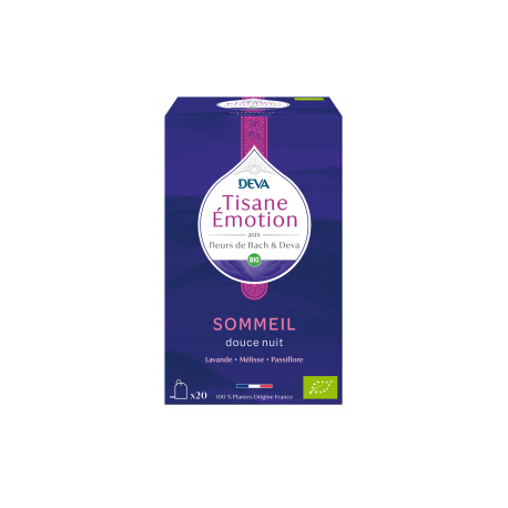 DEVA Tisane Emotion Sommeil aux élixirs floraux