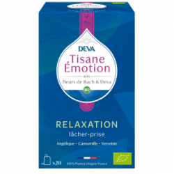 DEVA Tisane Emotion Relaxation aux élixirs floraux