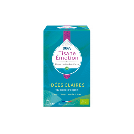 DEVA Tisane Emotion Idées claires aux élixirs floraux