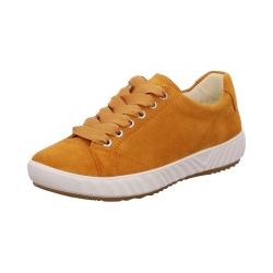 Baskets AVIO Velours ocker ocre papaye ARA SHOES Sand lacet 13640-12