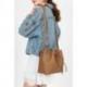 Sac Seau Bandoulière Lancaster Pur & Element City Camel