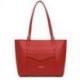 Sac Cabas Epaule Lancaster Smooth Rouge