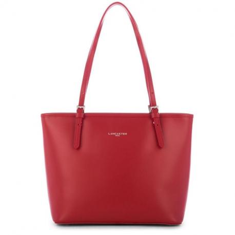 Sac Cabas Epaule Lancaster Smooth Rouge