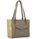 Sac Cabas Epaule Lancaster Smooth Taupe Gingembre