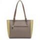 Sac Cabas Epaule Lancaster Smooth Taupe Gingembre