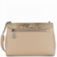 Sac à Bandoulière Lancaster Foulonne Pia Crossbody Nude Iguan