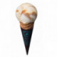 Glace simple en cornet ou en pot