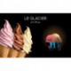 Glace double en cornet ou en pot