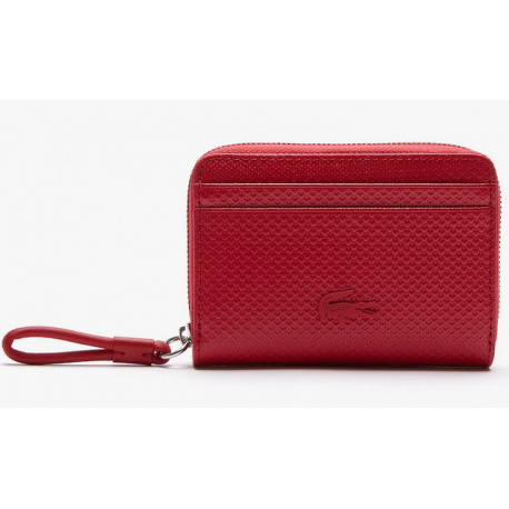 Petit Porte-monnaie Lacoste Chantaco Rouge