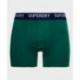 Lot de deux boxers en coton biologique Dual Logo SUPERDRY