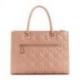 Sac a Main Gues Malia Logo 4G Verni Rose