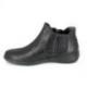 BOISSY Boots Noir texturé
