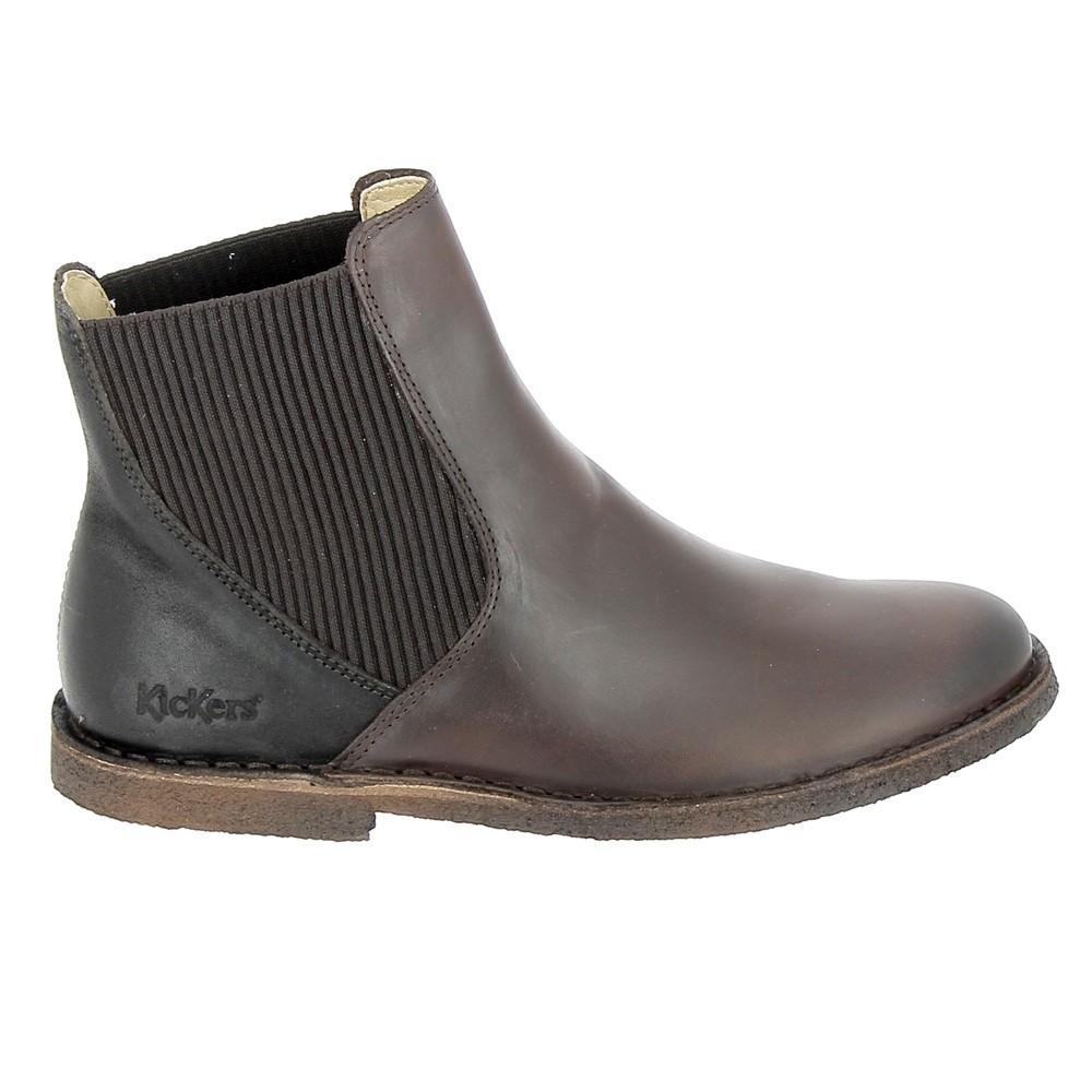 Kickers shop tinto marron