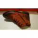 Boot's de KICKERS en cuir marine nubuck ou gold orangé GRUMBLE Chaussure montante