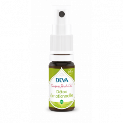 DEVA Composé floral N°21 - Détox émotionnelle - gouttes 10 ml