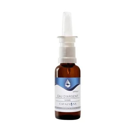 Catalyons - Eau d'argent colloidal 20 ppm - Spray nasal 30 ml