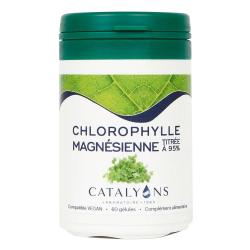 Catalyons - Chlorophylle magnésienne 95% - Vitalité et oxygénation 60 gélules