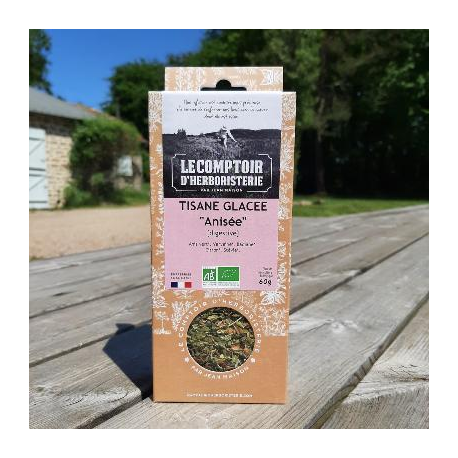 Tisane Glacée Anisée Bio 60G - Le comptoir d'herboristerie