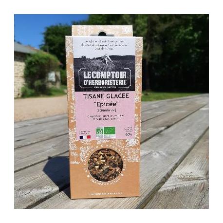 Tisane Glacée Epicée Bio 60G - Le comptoir d'herboristerie