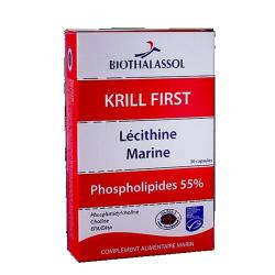Krill First - Lécithine marine - 30 capsules - Biothalassol